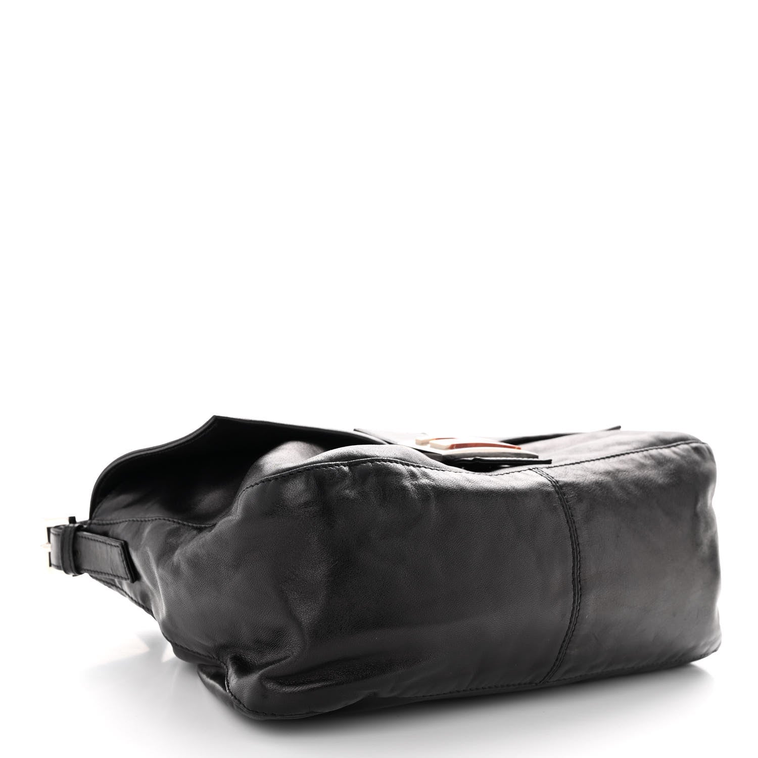 Fendi Lambskin Mama Baguette Black 4 of 10