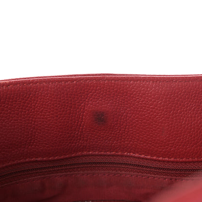 Chanel Caviar CC Tote Red 8 of 11