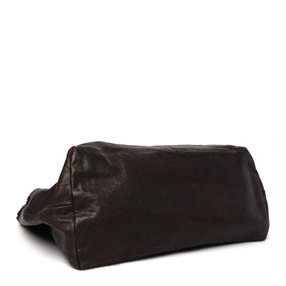 Chanel Distressed Caviar XL Coco Cabas Brown 5 of 12