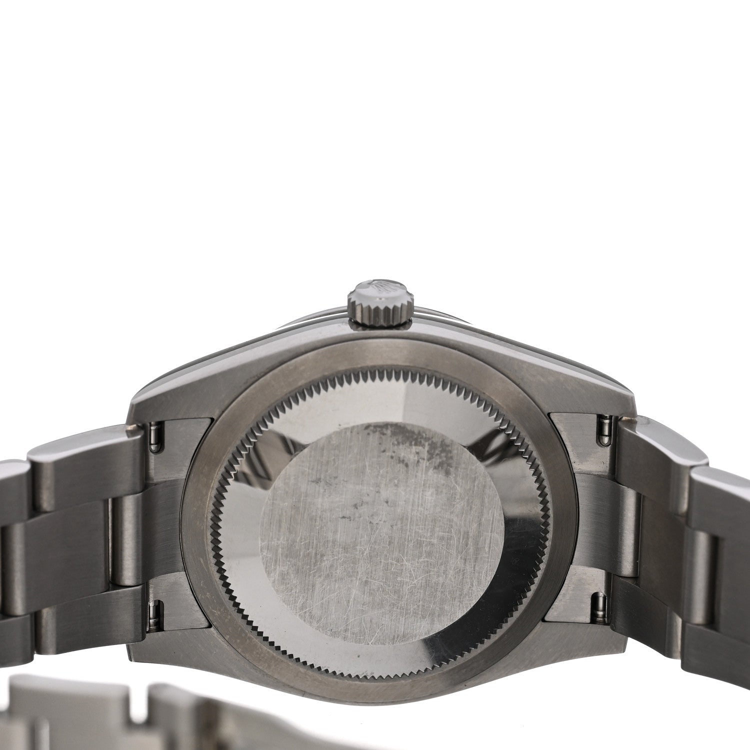 Rolex Stainless Steel 34mm Oyster Perpetual Watch Bright Blue 4 of 5
