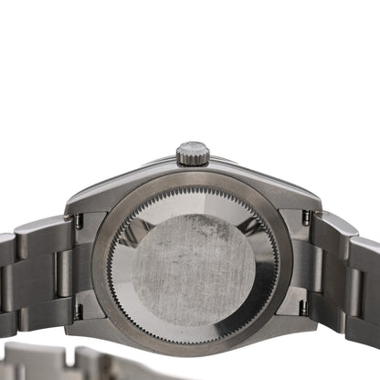 Rolex Stainless Steel 34mm Oyster Perpetual Watch Bright Blue 4 of 5