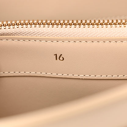 Celine Satinated Calfskin Small 16 Top Handle Bag Nude 7 of 12