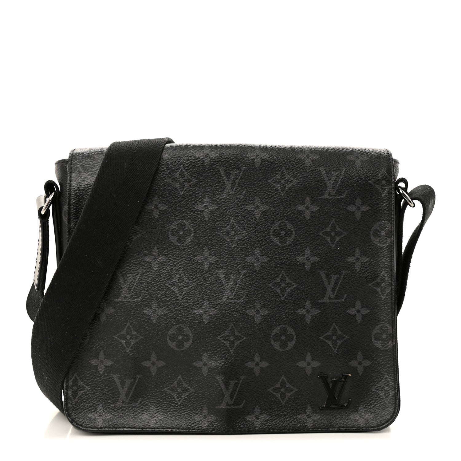 Louis Vuitton Monogram Eclipse District PM Black 1 of 18