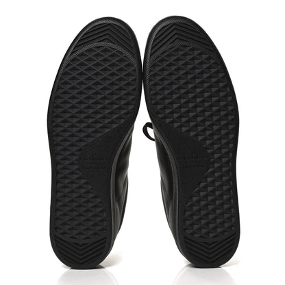Louis Vuitton Calfskin Luxembourg Sneakers 8.5 Black 8 of 10