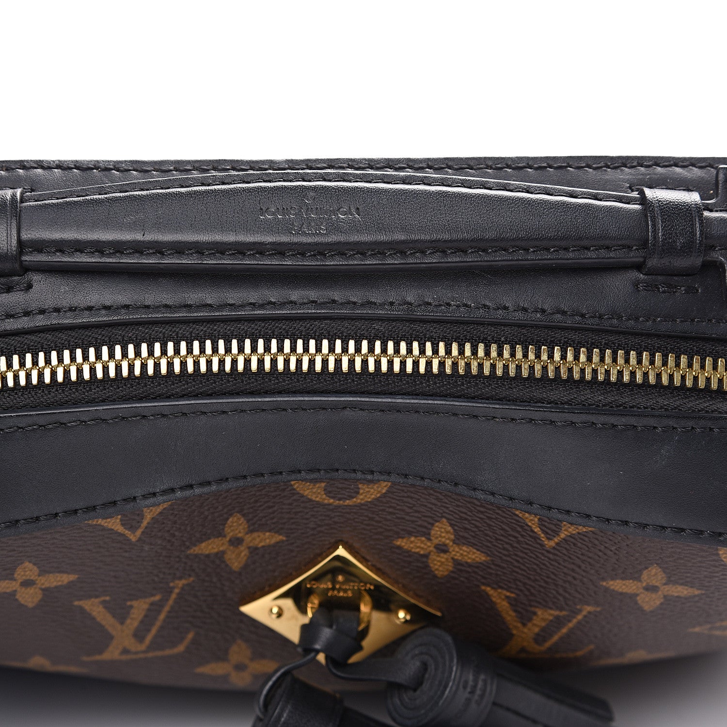 Louis Vuitton Monogram Saintonge Black 7 of 11