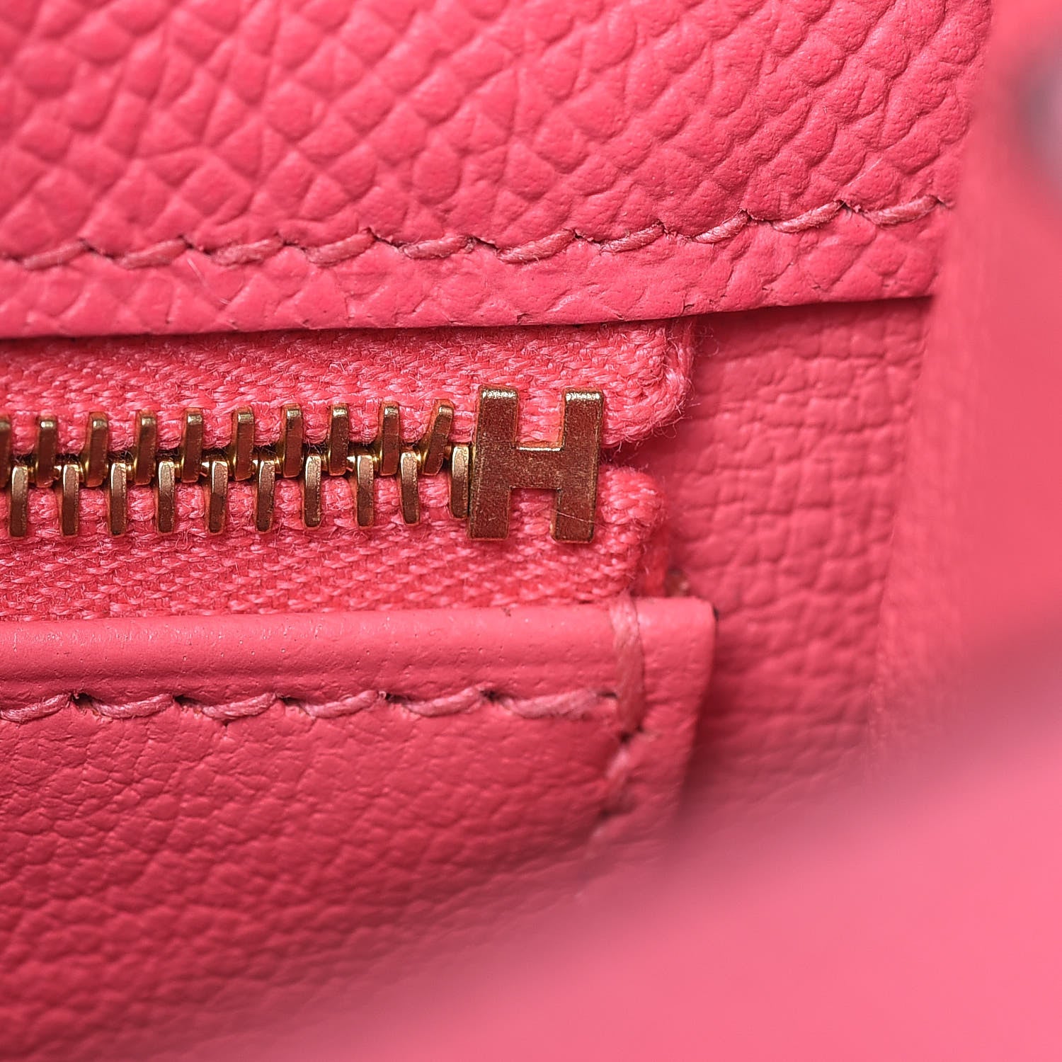 Hermes Epsom Kelly Sellier 25 Rose Azalee 18 of 33