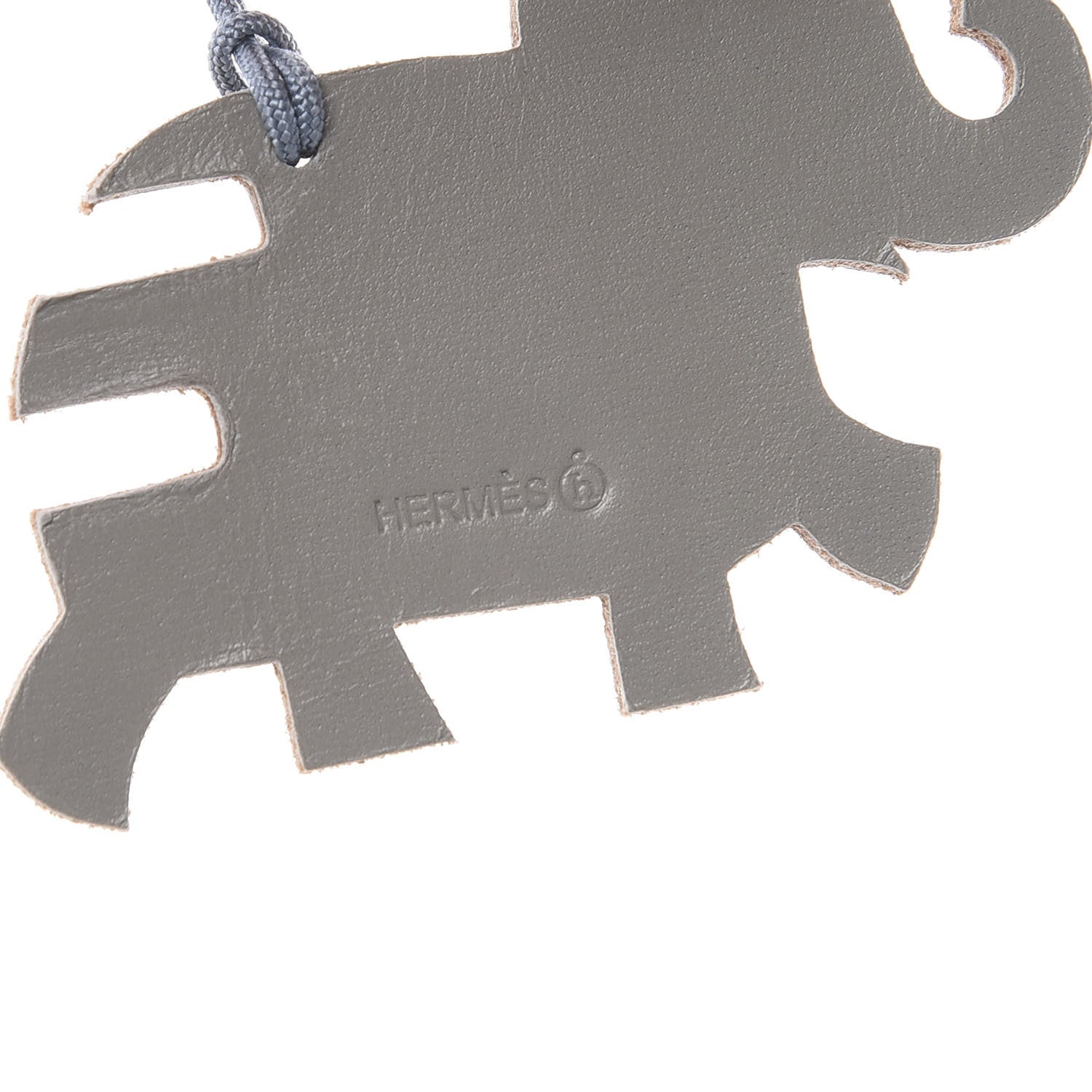 Hermes Crocodile Epsom Tadelakt Petit H Flying Elephant Ornament Charm 10 of 12