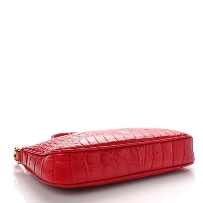 Tom Ford Crocodile Embossed Calfskin TF Mini Bag 4 of 9