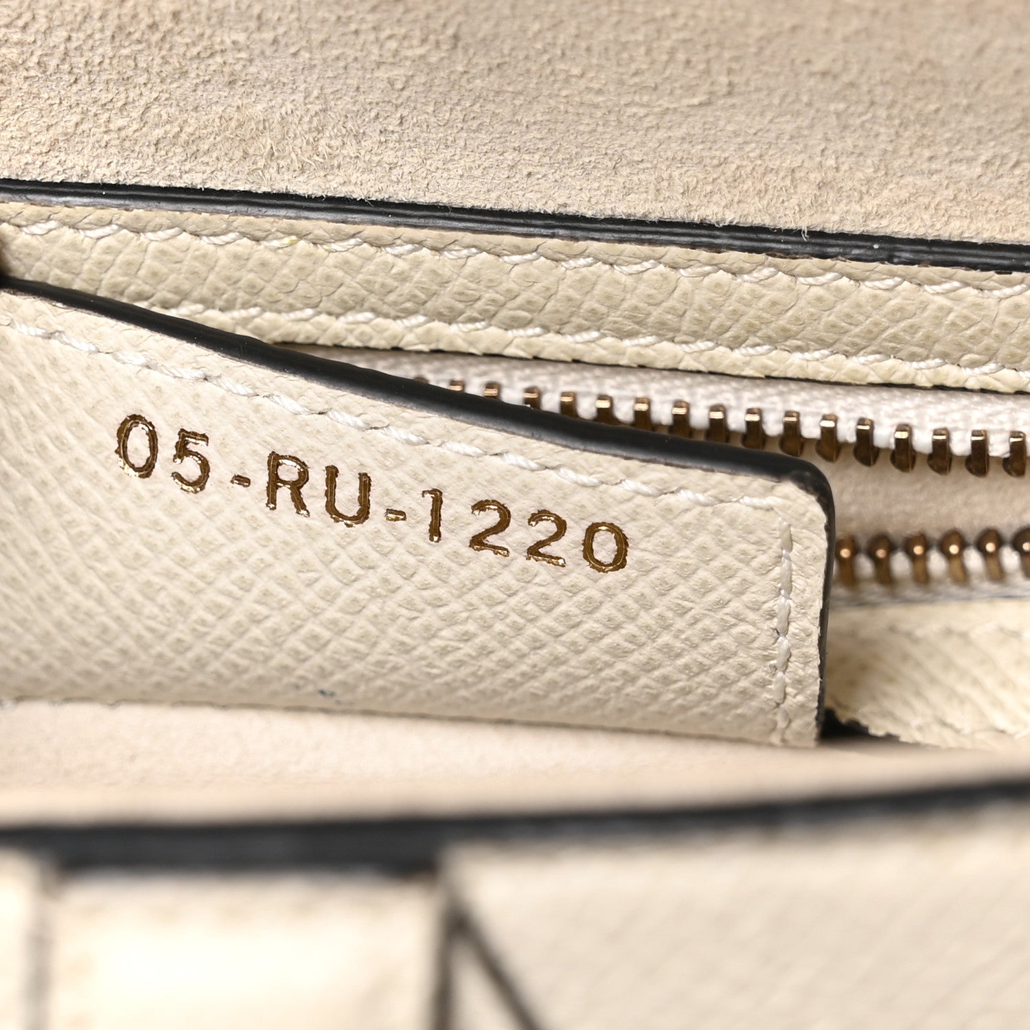 Christian Dior Grained Calfskin Saddle Bag White 7 of 10
