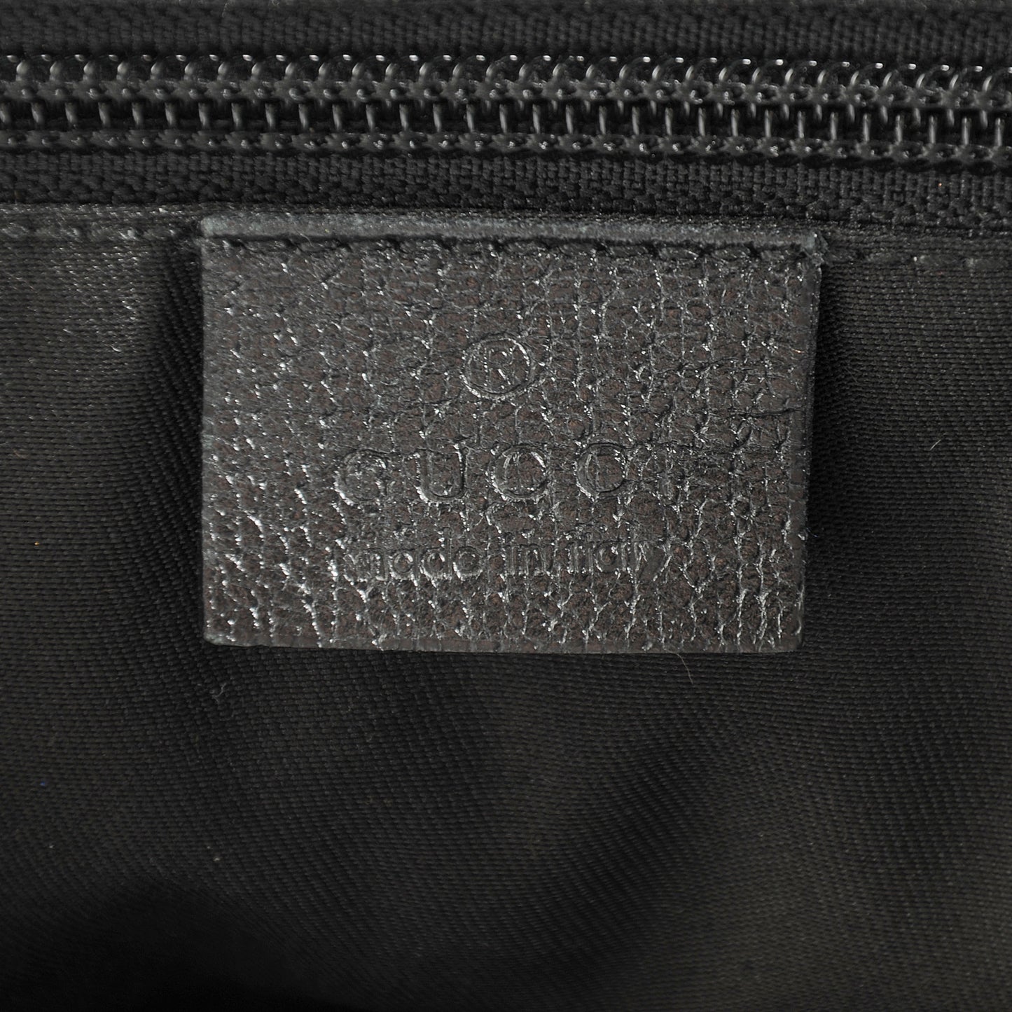 GG Monogram Single Buckle Backpack Black