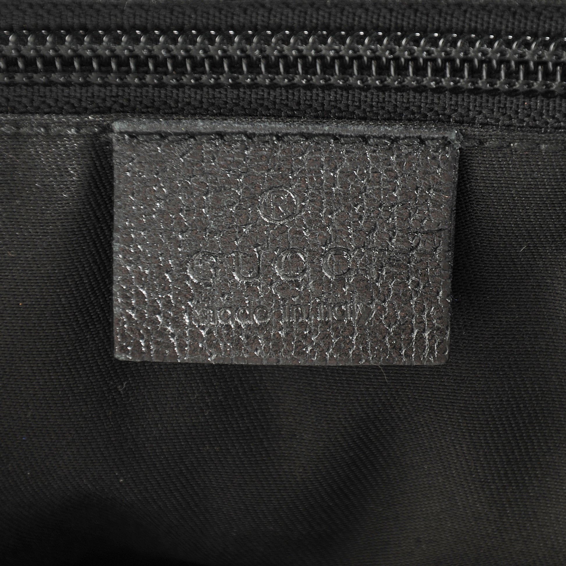 Gucci GG Monogram Single Buckle Backpack Black 6 of 7
