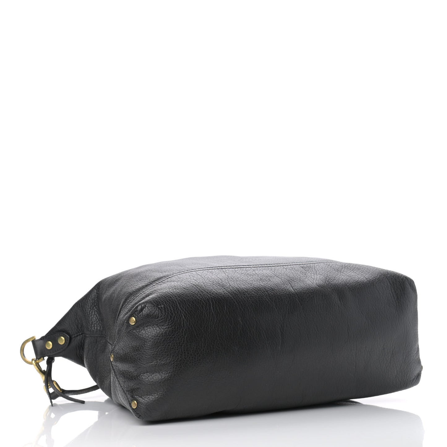 Pebbled Calfskin Effie Tote Black