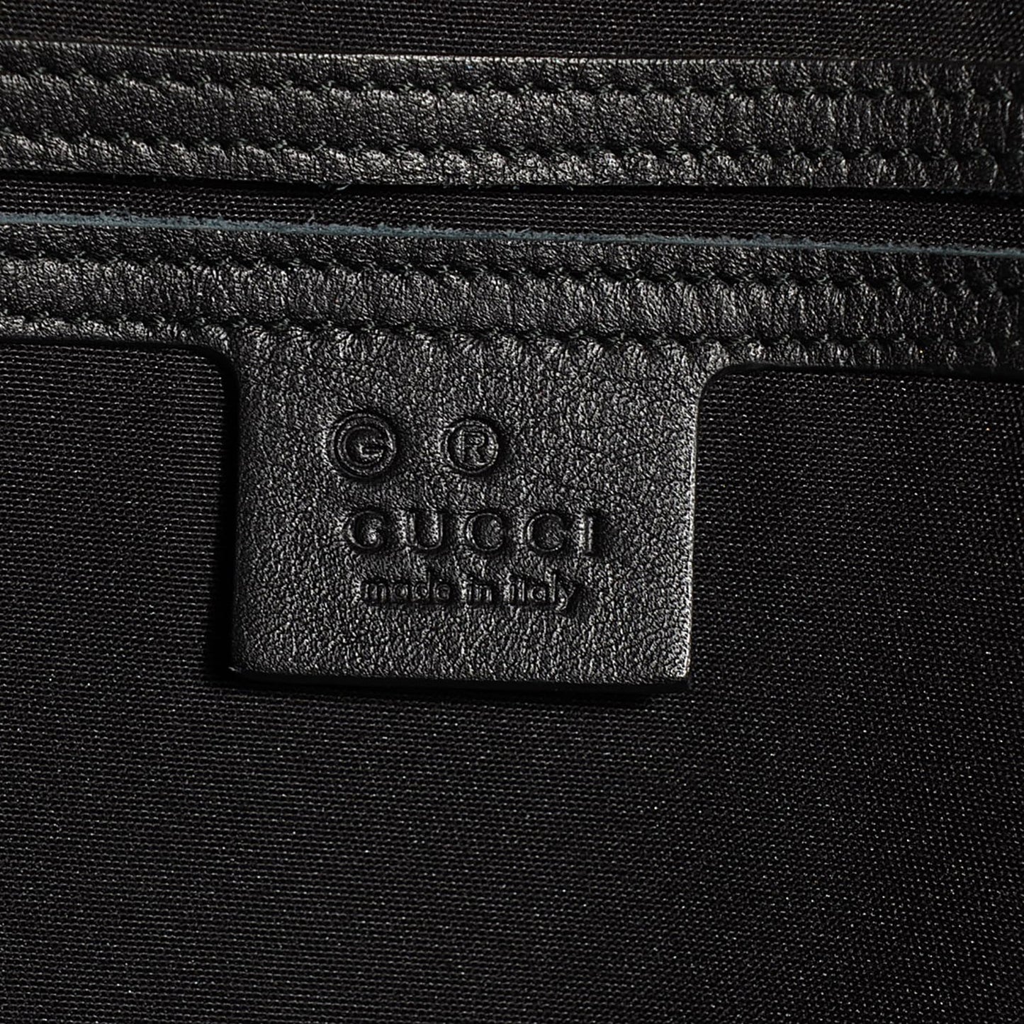 Guccissima Large Joy Tote Black