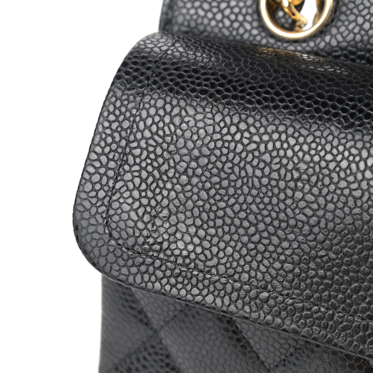 Chanel Caviar Quilted Small Double Flap Black 10 of 12