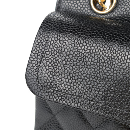 Chanel Caviar Quilted Small Double Flap Black 10 of 12