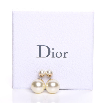 Christian Dior Pearl Mise En Dior Tribal Earrings 5 of 5