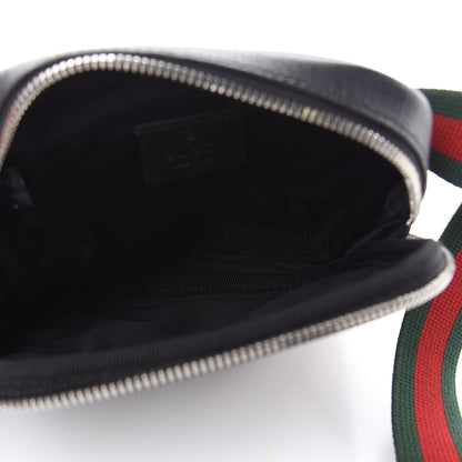 Gucci GG Supreme Monogram Web Belt Bag Black 5 of 8