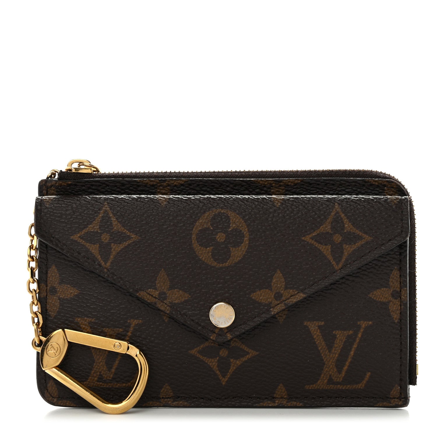 Louis Vuitton Monogram Recto Verso Card Holder Black 1 of 10