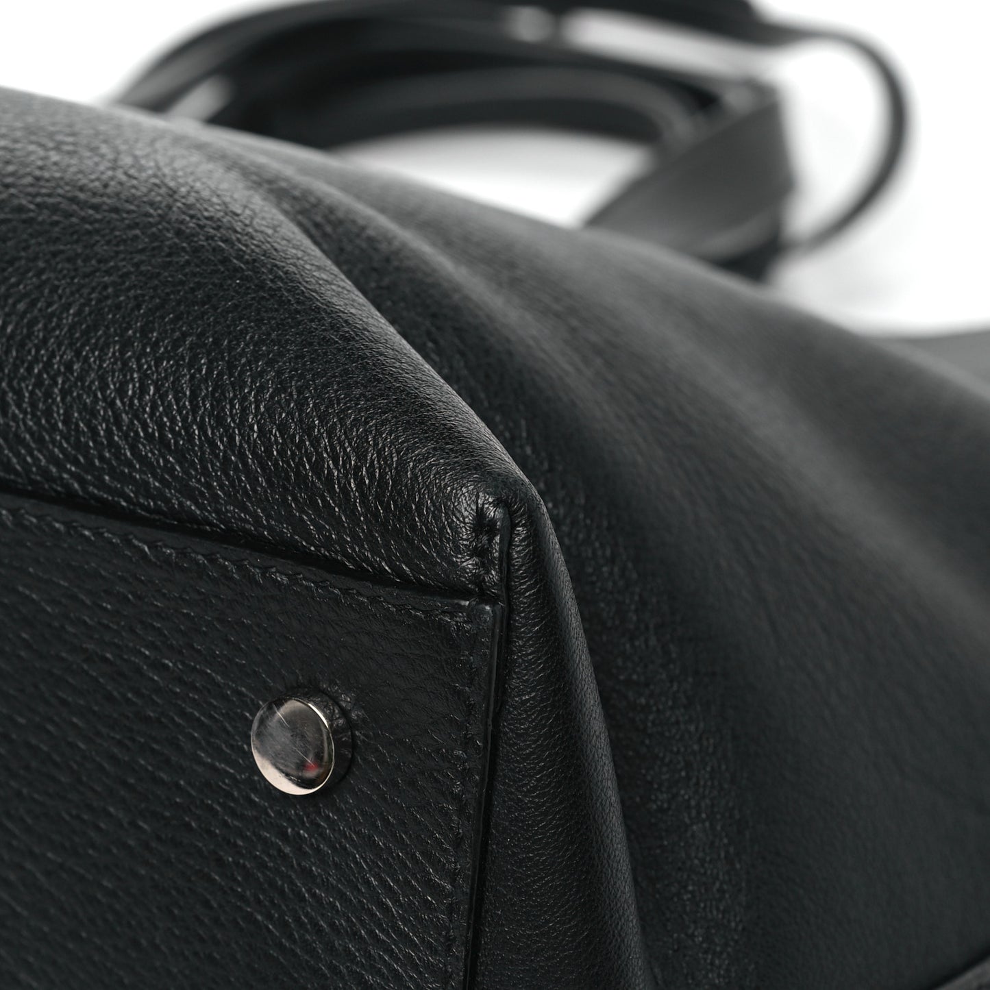 Calfskin Crystal Cheri Tote Black