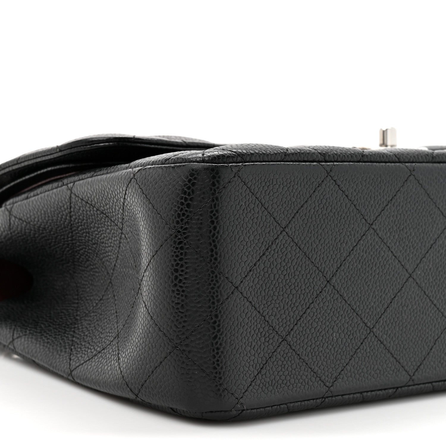 Chanel Caviar Quilted Jumbo Double Flap Black 9 of 12