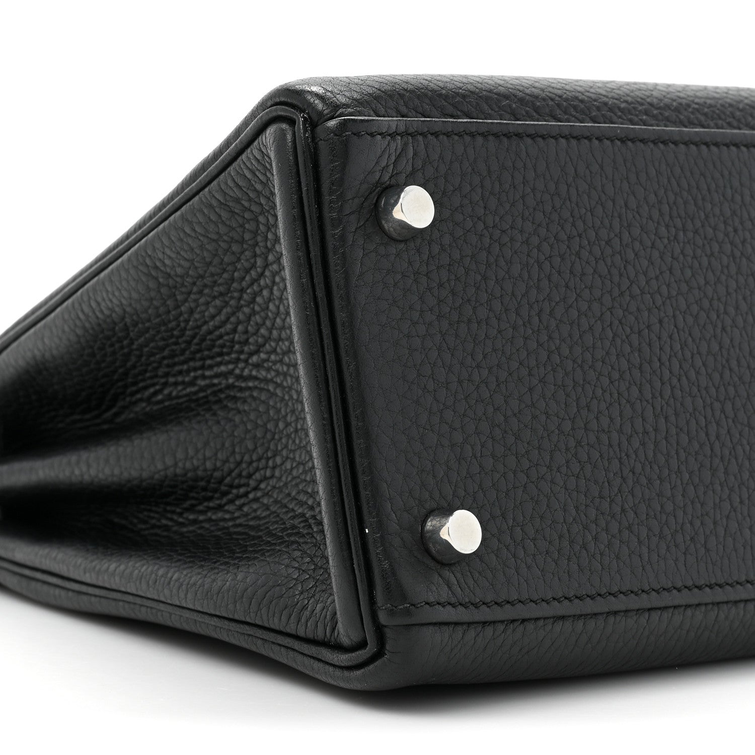 Hermes Taurillon Clemence Kelly Retourne 28 Black 9 of 17