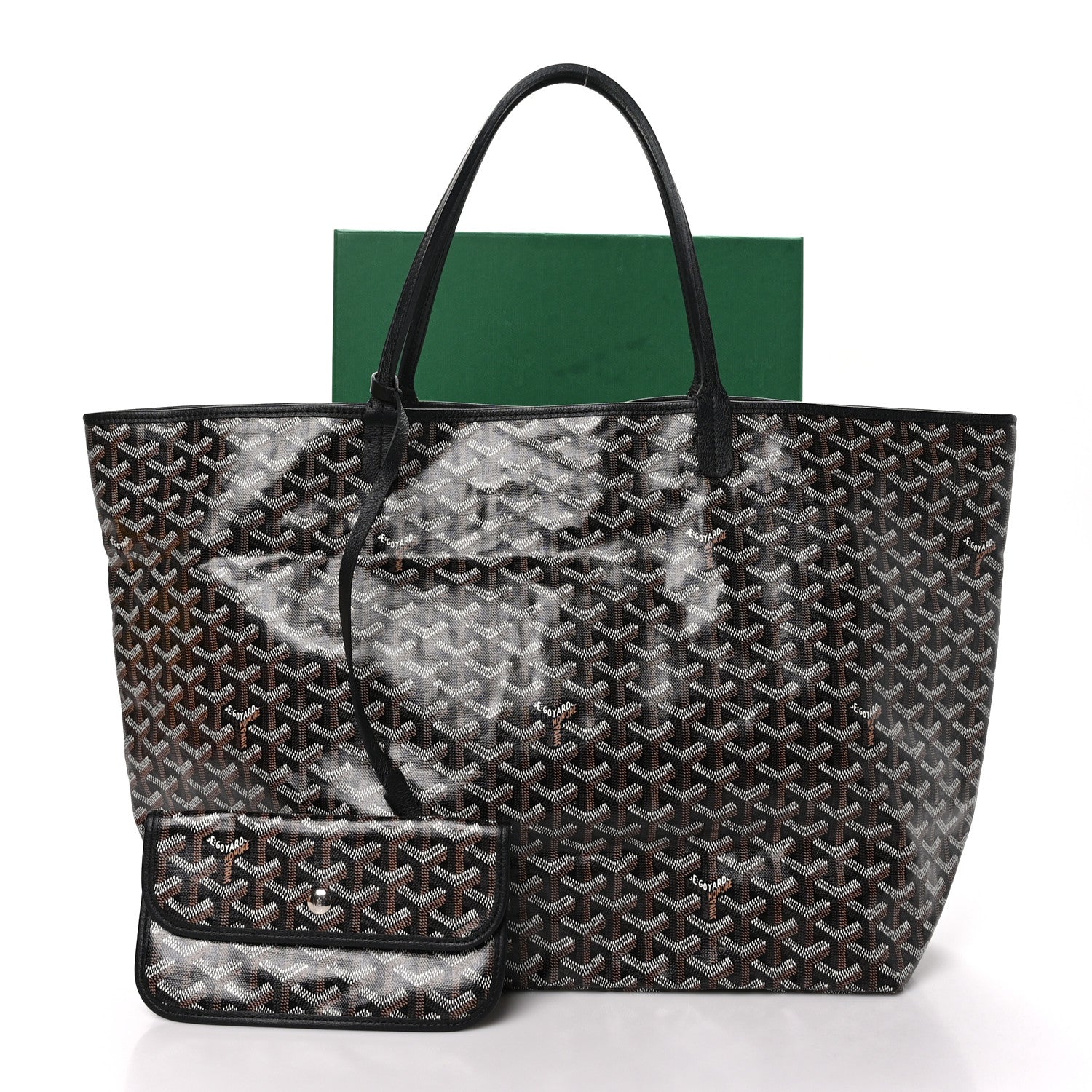 Goyard Goyardine Saint Louis GM Black 12 of 12