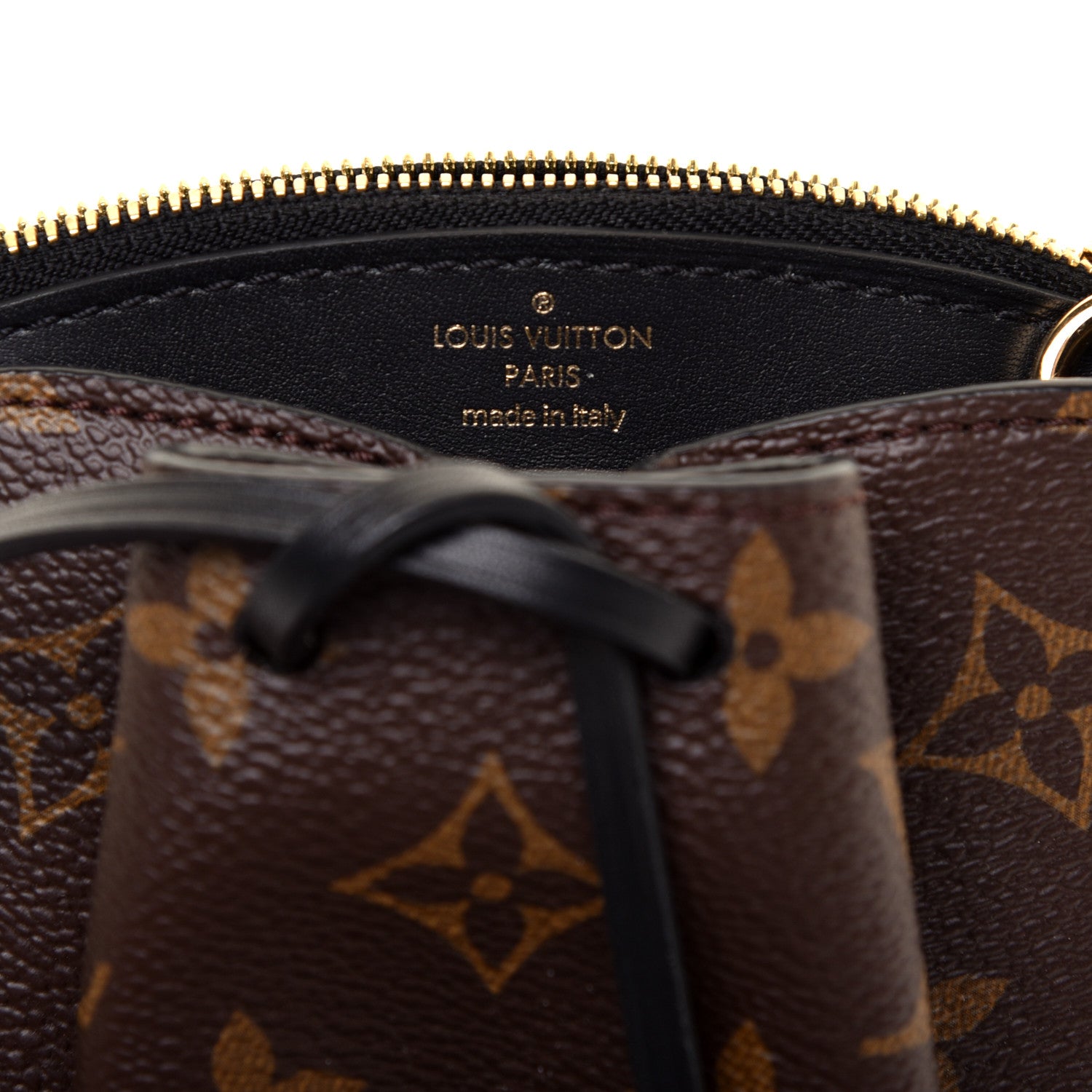 Louis Vuitton Monogram Fringed Mini Noe 9 of 9