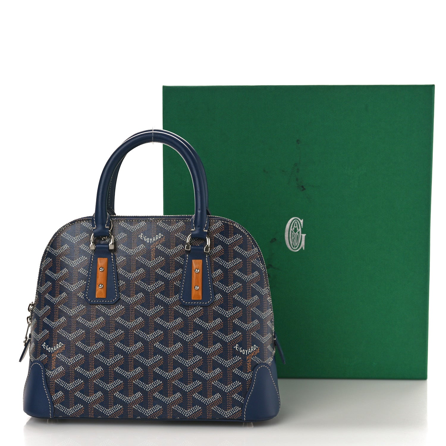 Goyard Goyardine Mini Vendome Navy 11 of 11