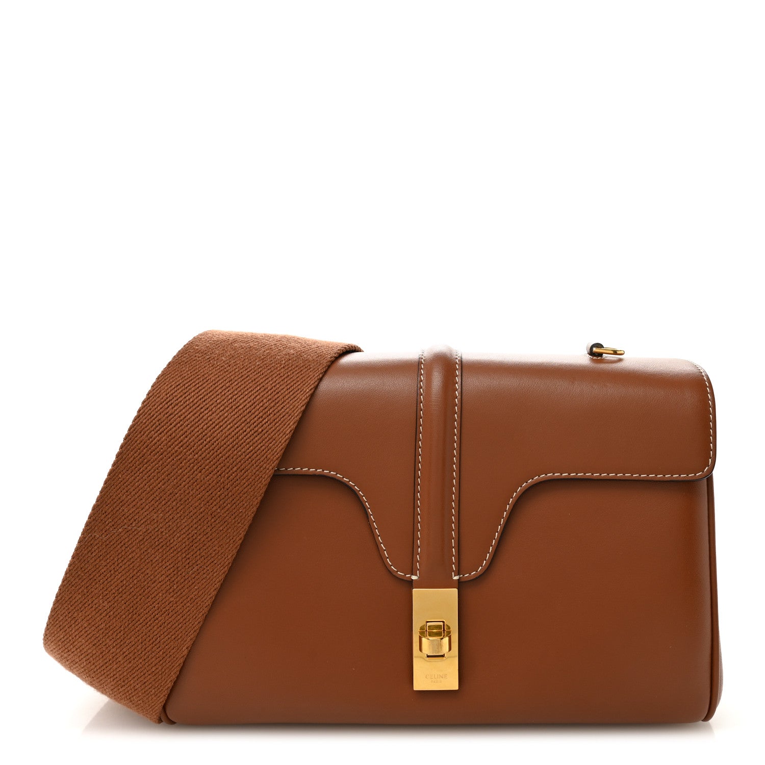 Celine Smooth Calfskin Teen 16 Crossbody Bag Soft Tan 1 of 11