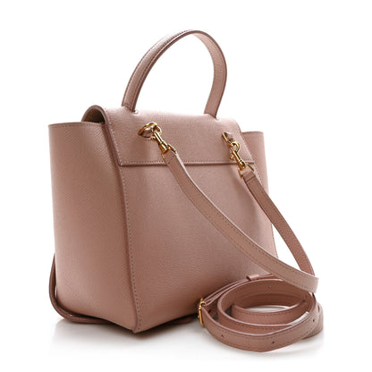 Celine Grained Calfskin Nano Belt Bag Vintage Pink 3 of 10