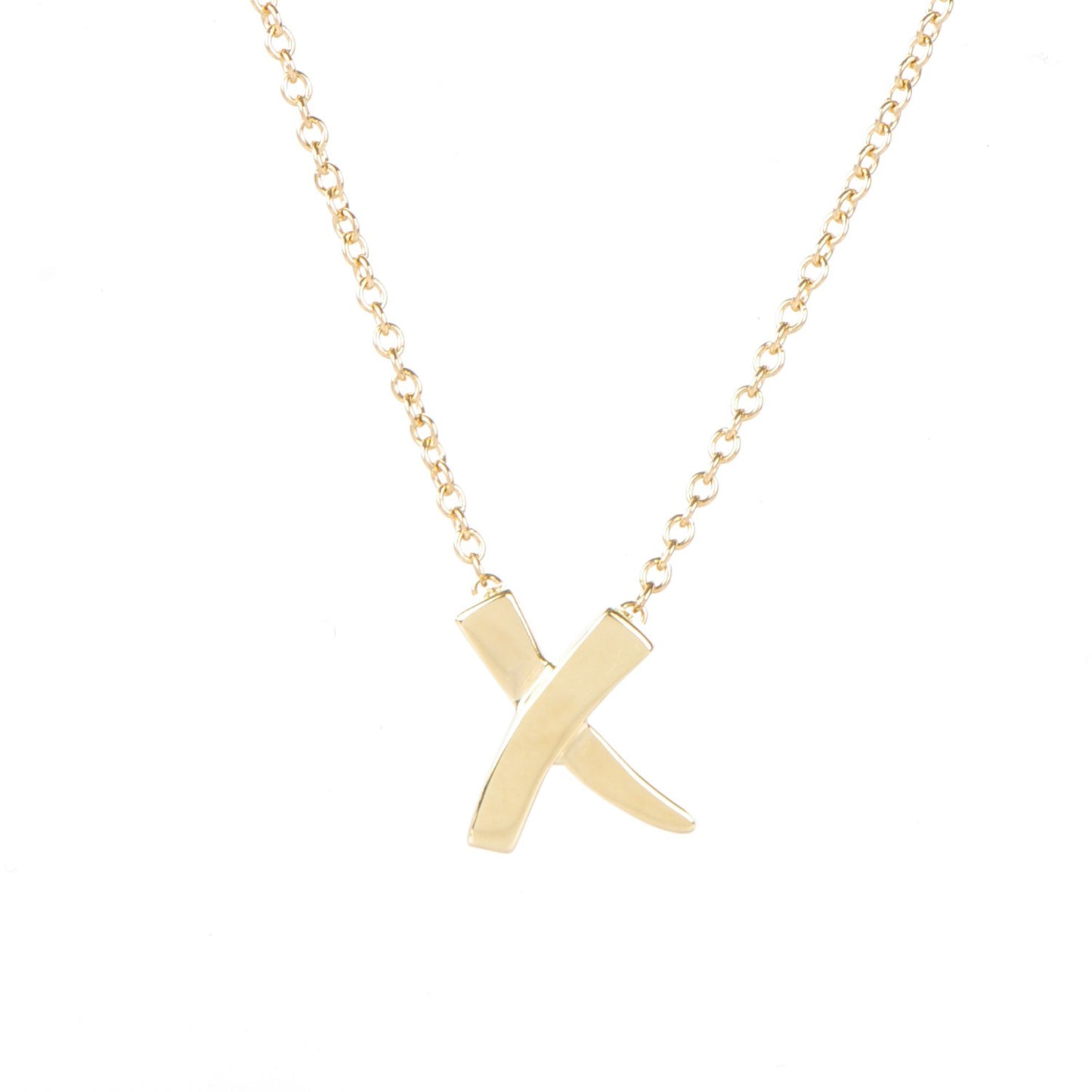 18K Yellow Gold Paloma Picasso X Pendant Necklace