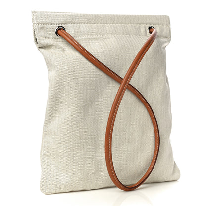 Hermes Canvas Swift Aline Grooming Bag Gold 3 of 11