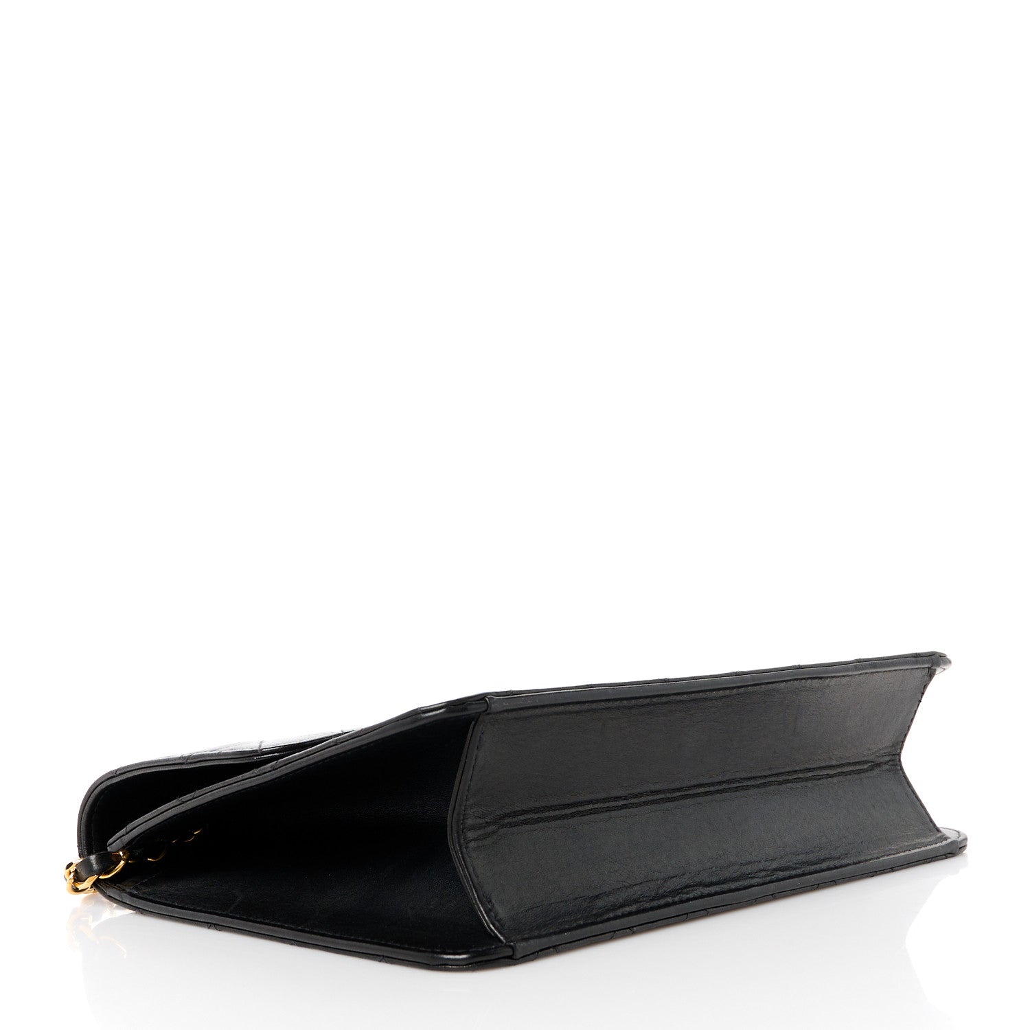Chanel Lambskin Quilted Medium Single Flap Black 4 of 11
