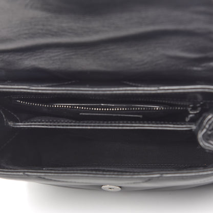 Saint Laurent Calfskin Y Quilted Monogram Toy Loulou Crossbody Bag Black 5 of 11