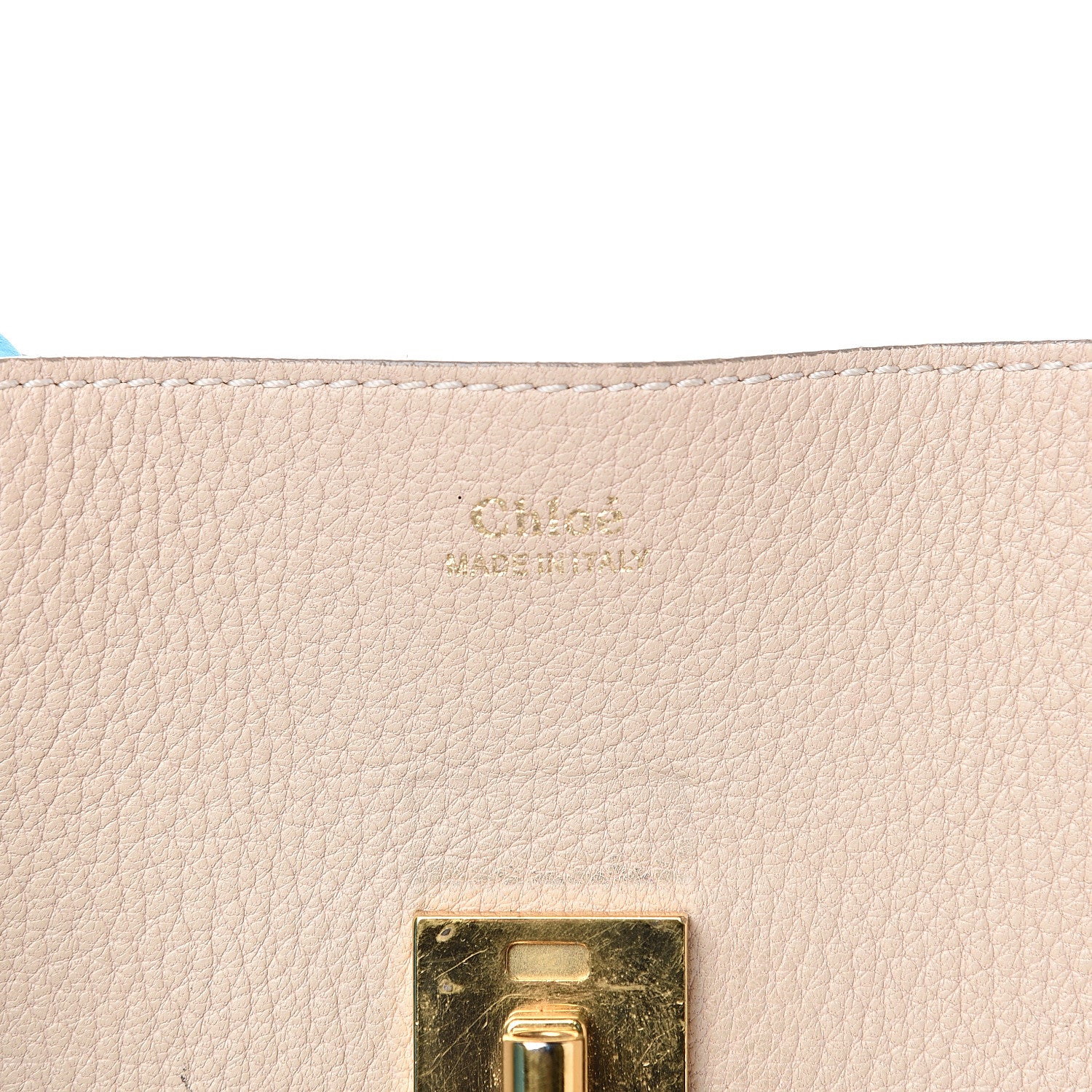 Chloe Grained Lambskin Mini Drew Shoulder Bag Biscotti Beige 5 of 13
