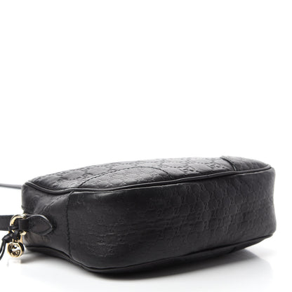 Gucci Guccissima Mini Bree Messenger Bag Black 4 of 11
