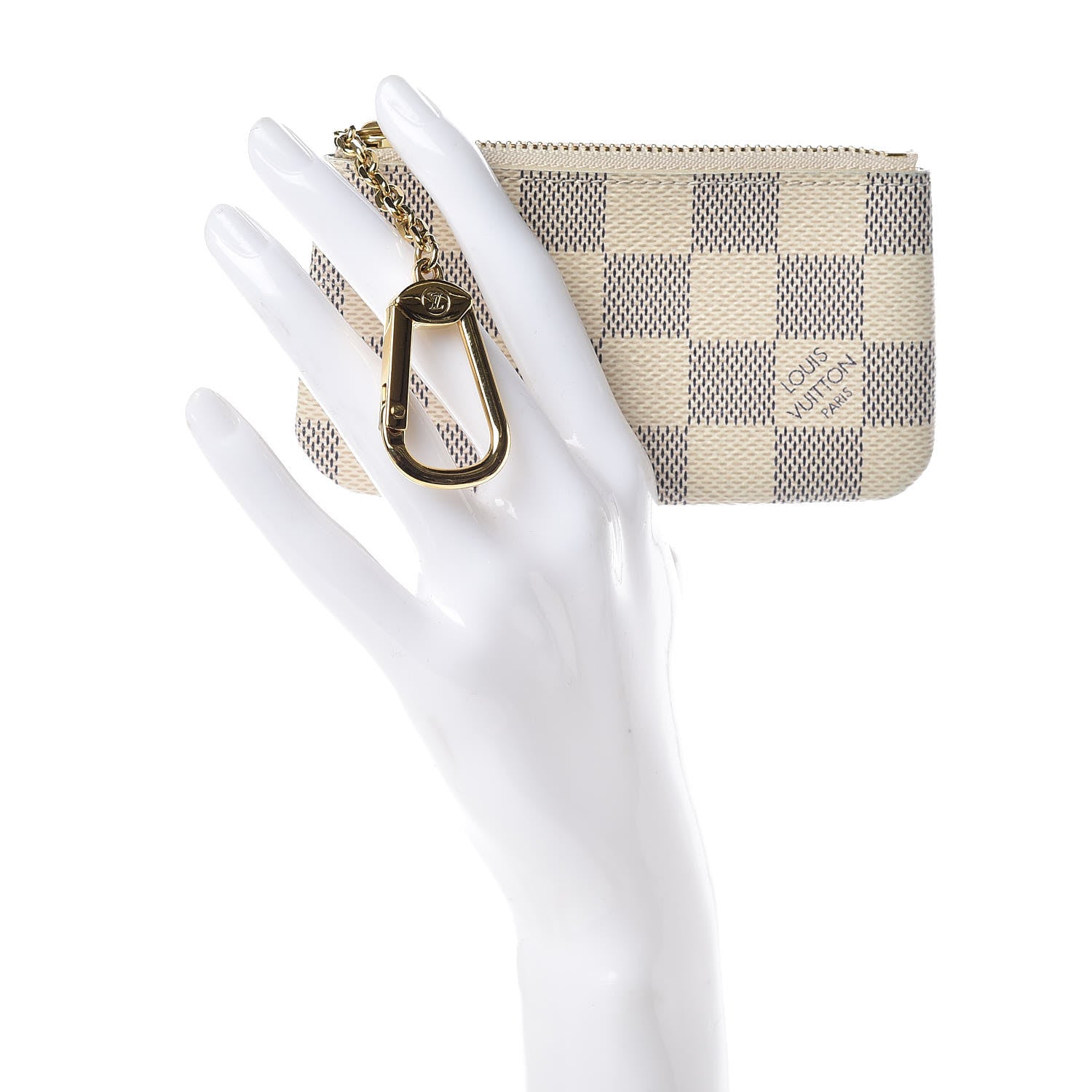 Louis Vuitton Damier Azur Key Pouch 2 of 6