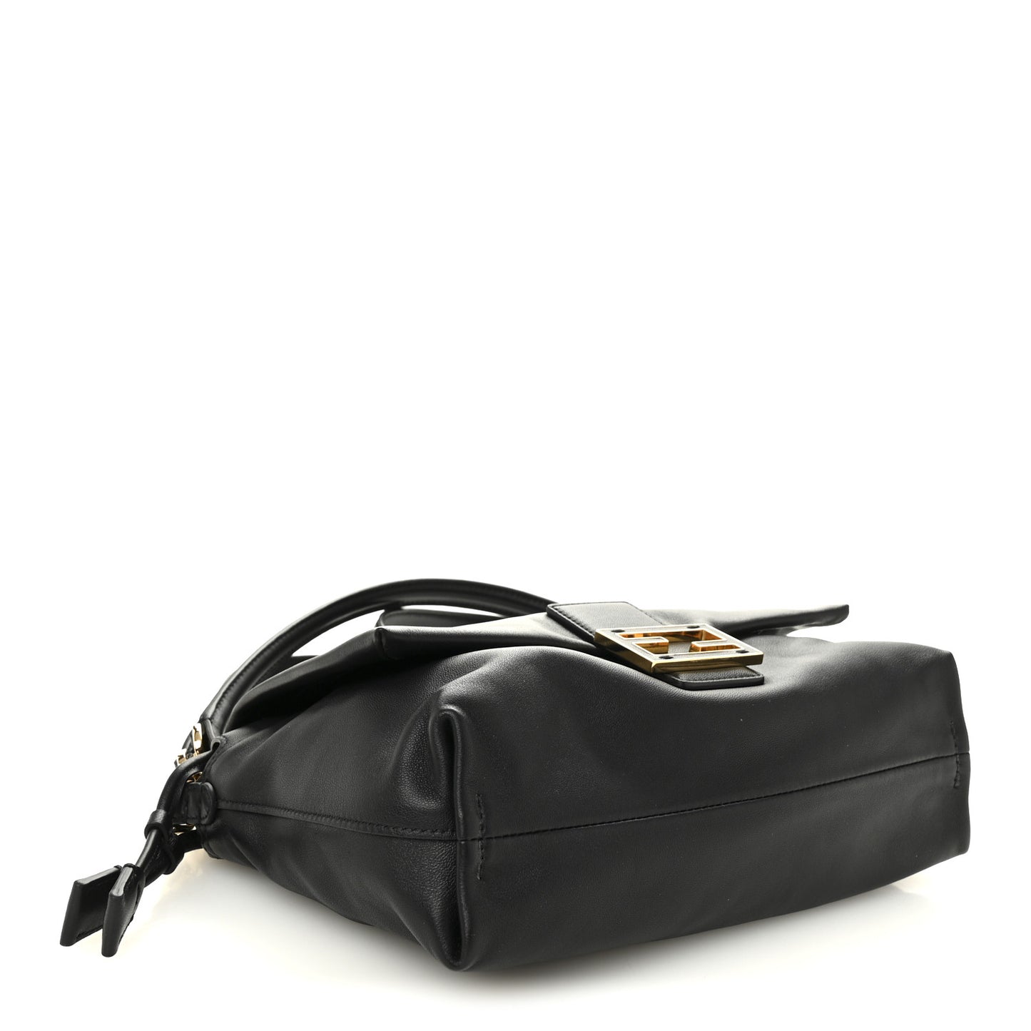 Nappa Medium Mamma Baguette Black