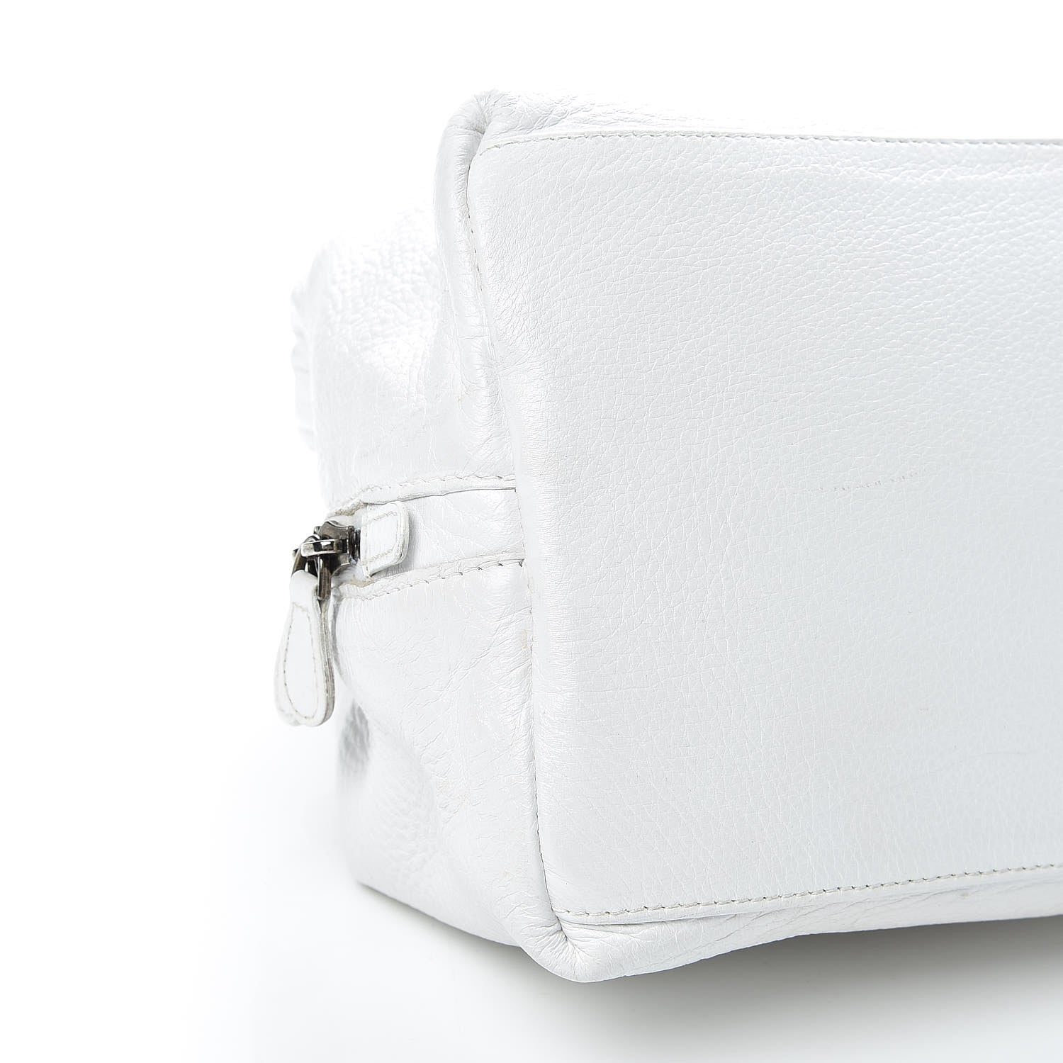 Bottega Veneta Cervo Deerskin Intrecciato Satchel White 10 of 24