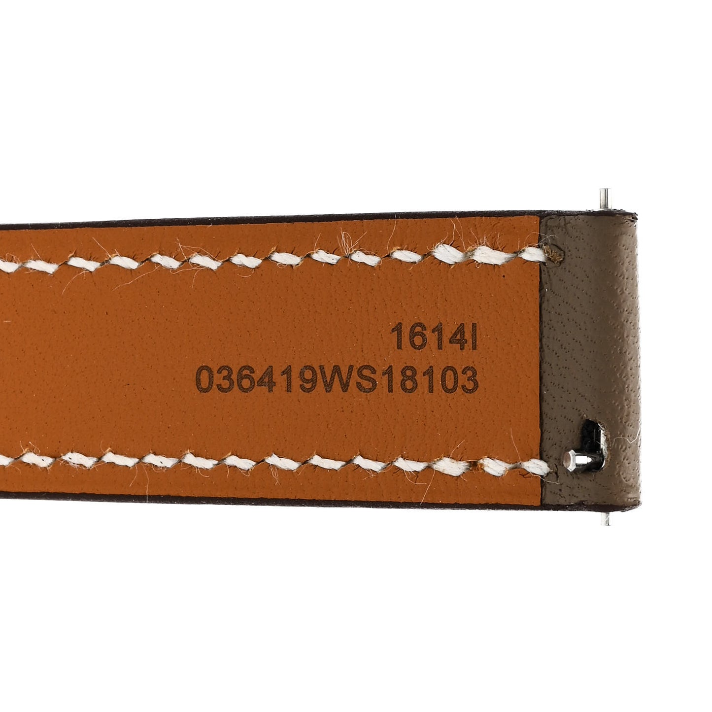 Swift 21mm Heure H Hour Watch Strap  Etoupe