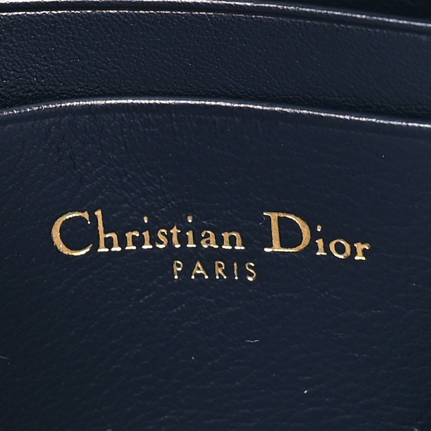 Christian Dior Oblique 30 Montaigne Voyageur Coin Purse Blue 6 of 9