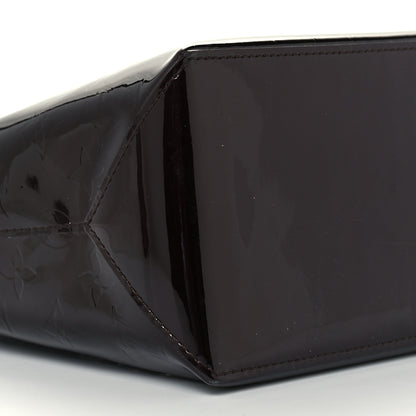 Louis Vuitton Vernis Wilshire PM Amarante 8 of 9