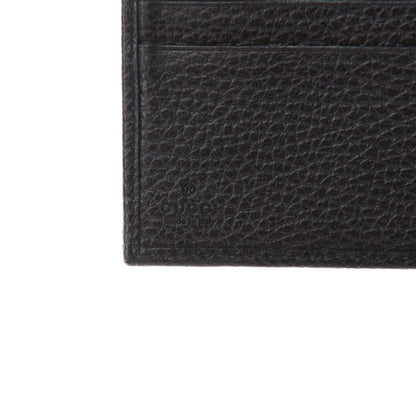 Gucci Dollar Calfskin Double G French Flap Wallet Black 6 of 7