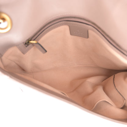 Gucci Calfskin Matelasse Medium GG Marmont Shoulder Bag Porcelain Rose 5 of 11