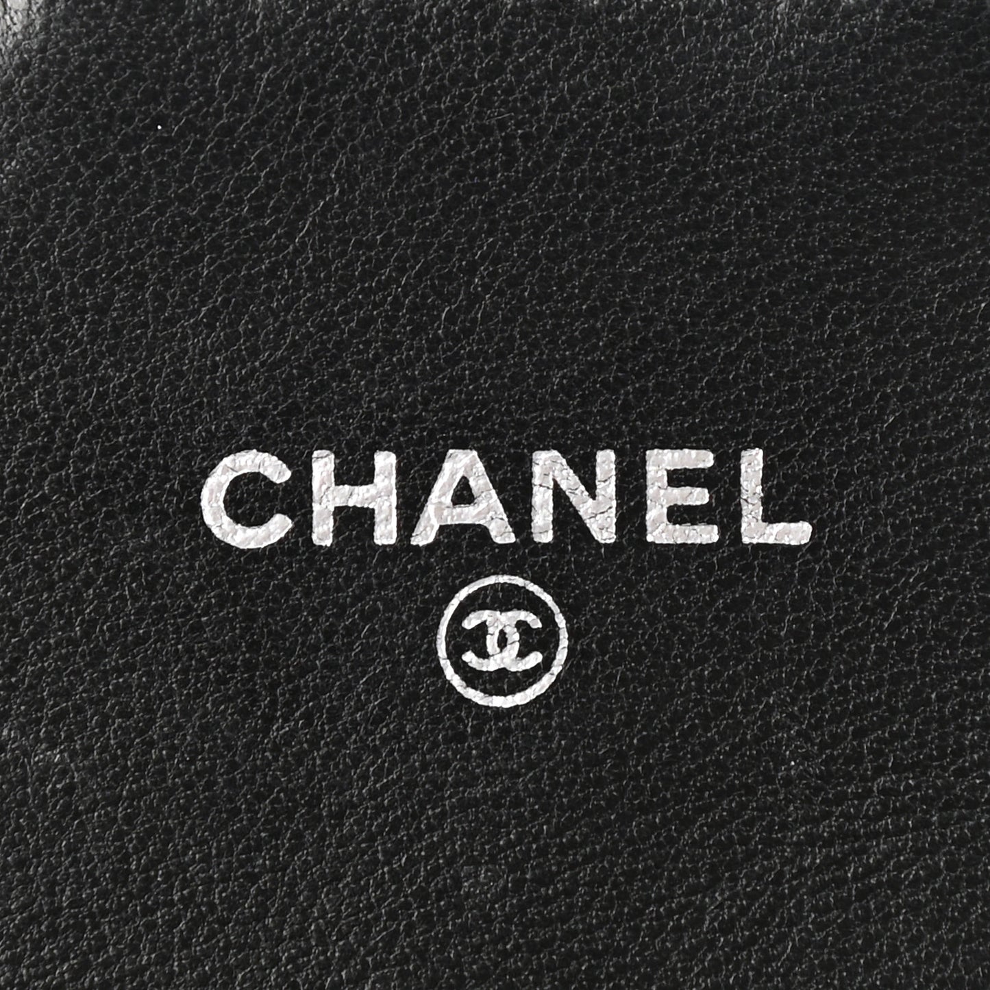 Lambskin Quilted Small Flap Wallet Black