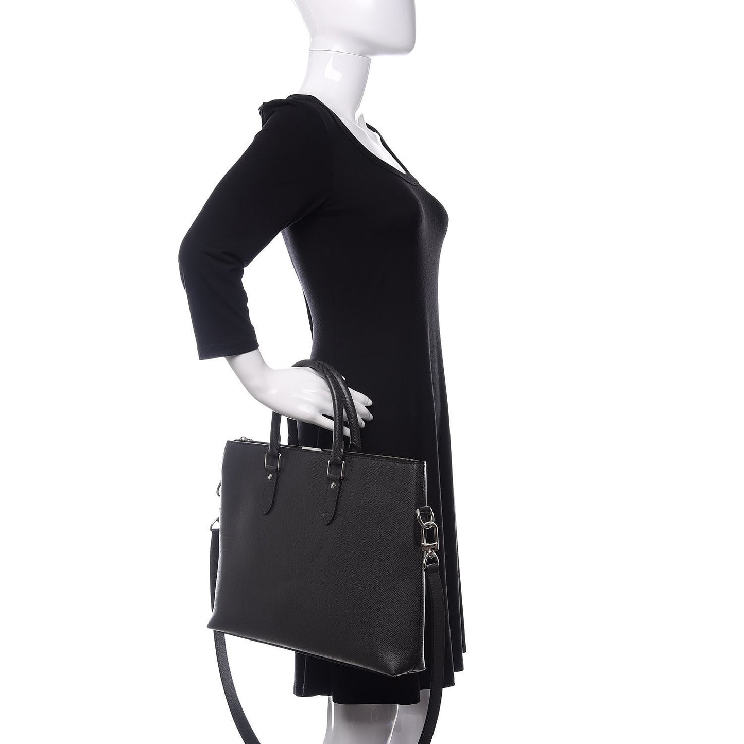 Taiga Anton Soft Briefcase Black