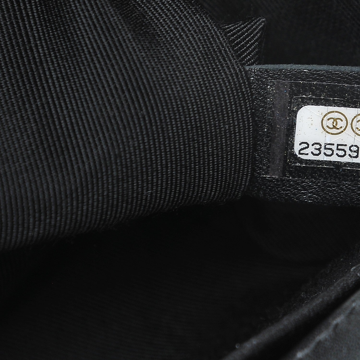 Chanel Lambskin Quilted Medium Boy Flap Black 7 of 8