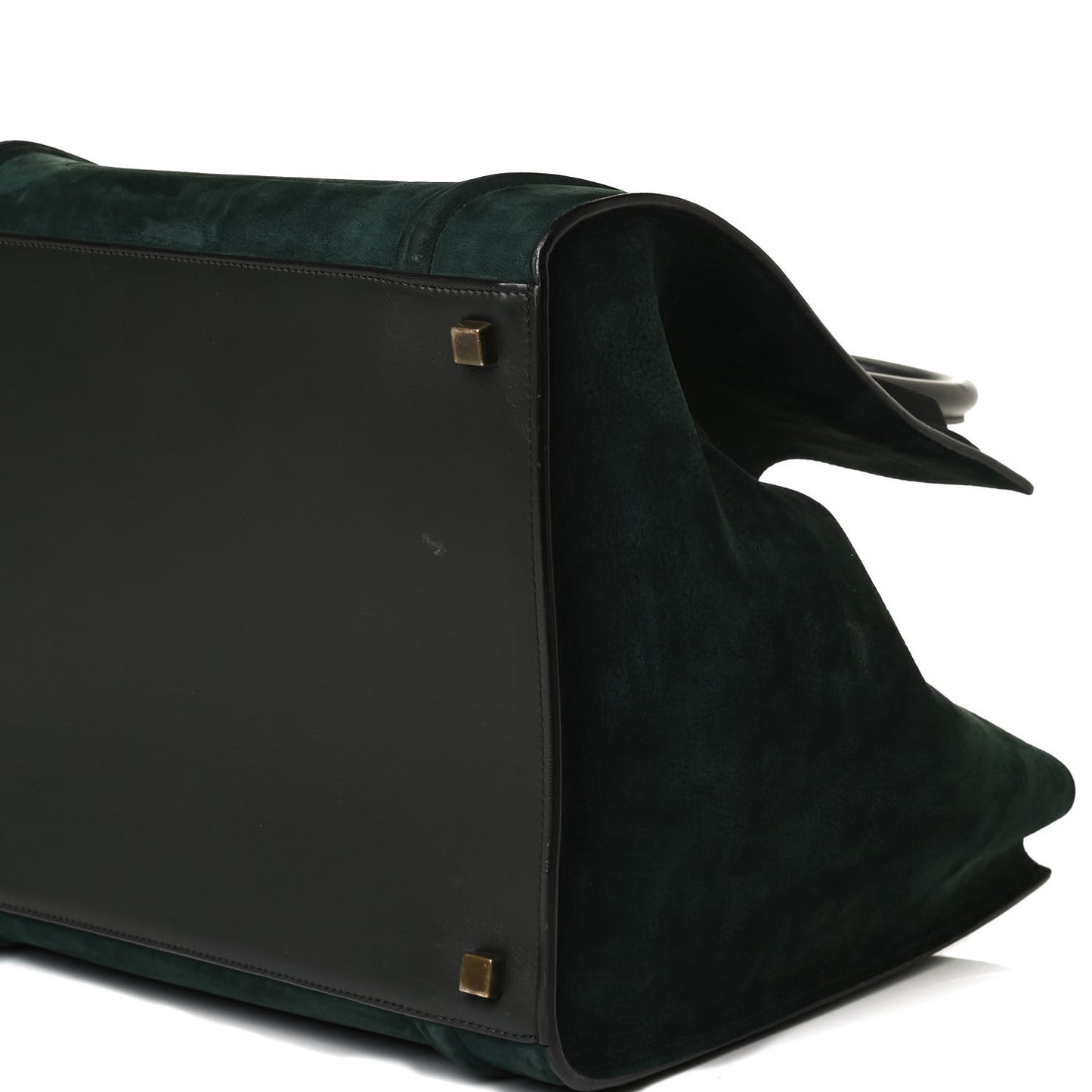 Nubuck Medium Phantom Luggage Bottle Green
