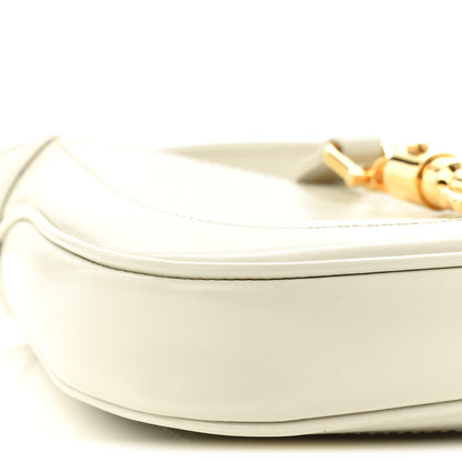 Gucci Boarded Dyana Lux Calfskin Mini Jackie 1961 Hobo Mystic White 9 of 10