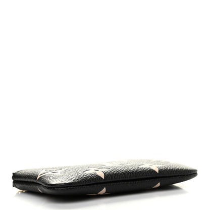 Louis Vuitton Empreinte Monogram Giant Key Pouch Black Beige 4 of 7